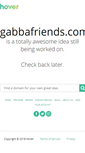 Mobile Screenshot of gabbafriends.com